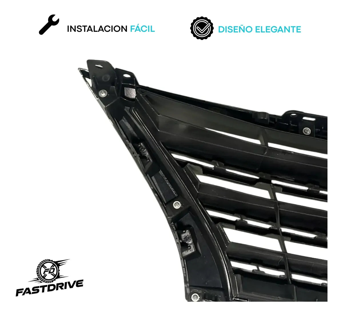 Parrilla Nissan Sentra 2013 A 2016 Plateada Con Filo Cromado