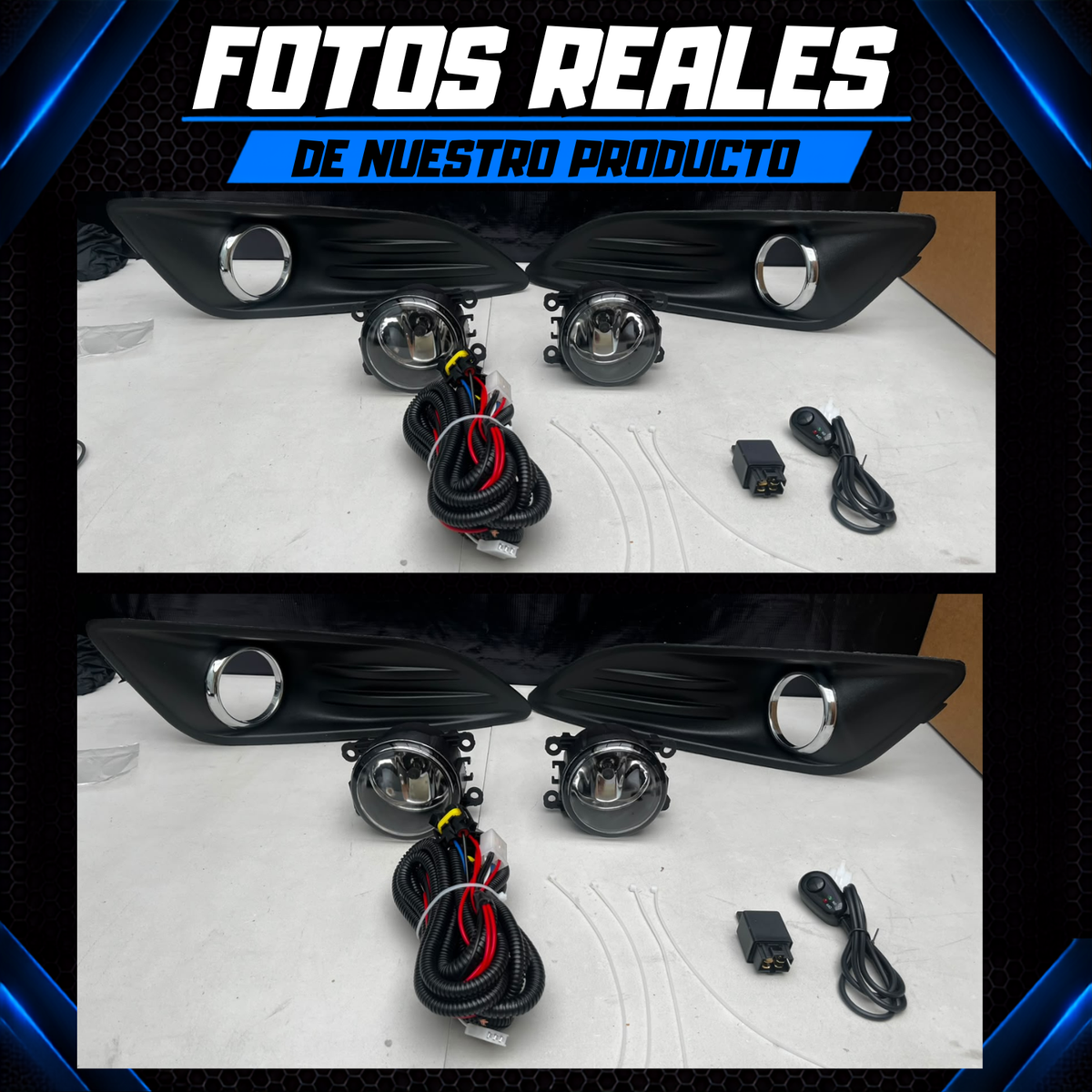 Kit de Faros de Niebla para Ranger 2017 a 2019 Tipo Original H11