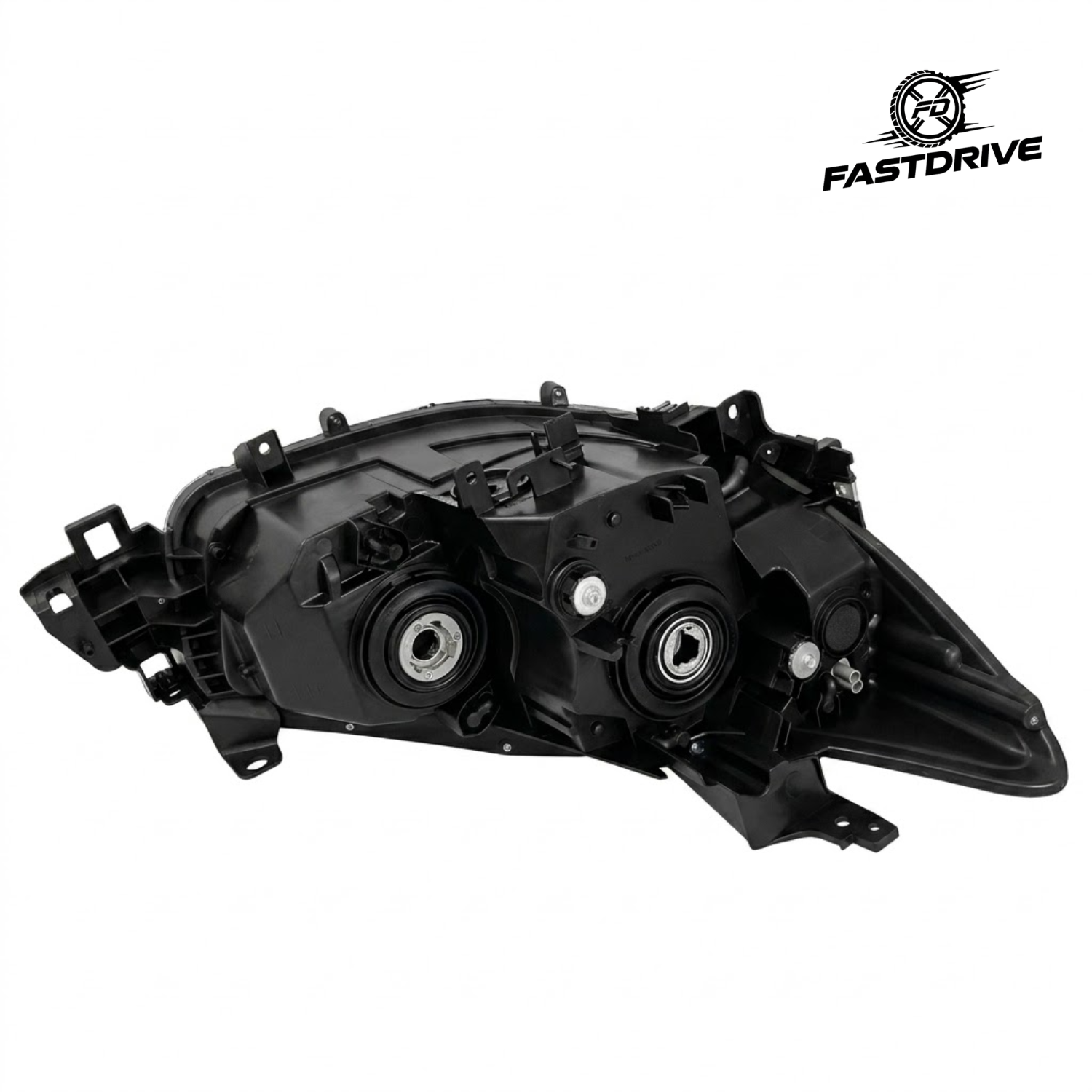 Par De Faros Mazda Cx5 2013 A 2017 Con Lupa Fondo Negro
