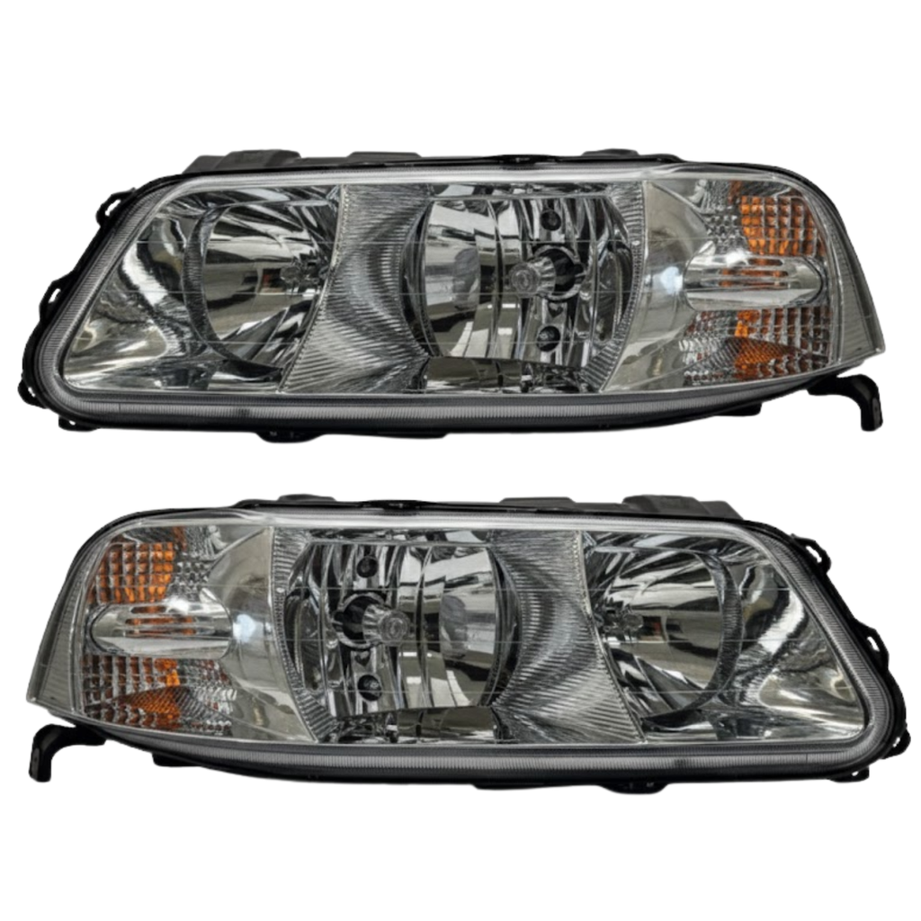 Par Faros Pointer Gti 2000 A 2005 Fondo Cromado Doble Foco