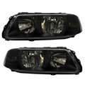 Par De Faros Pointer Gti Negro 2000 A 2005 Con foco Fastdrive