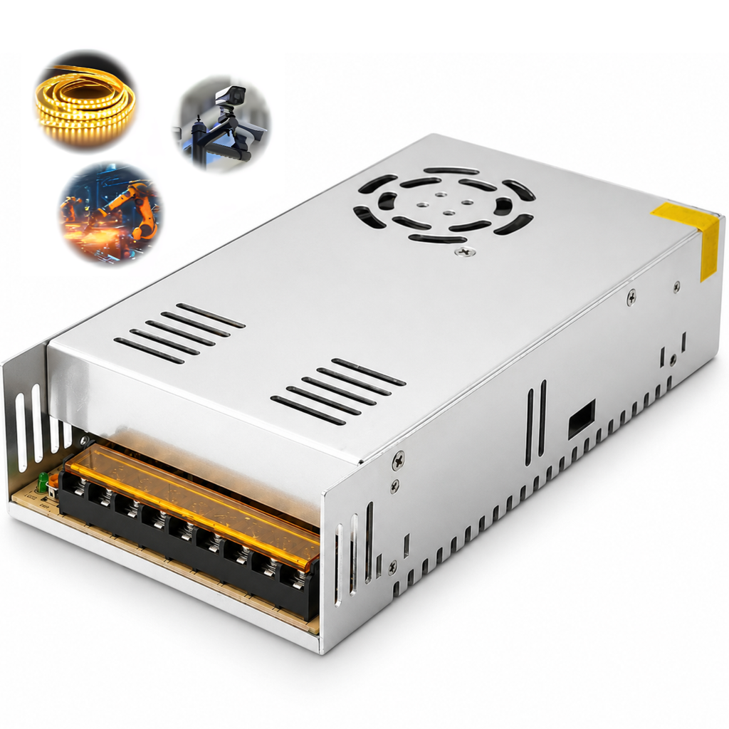 Fuente De Poder Conmutada 12V 40A 480W Aluminio Alta Eficiencia