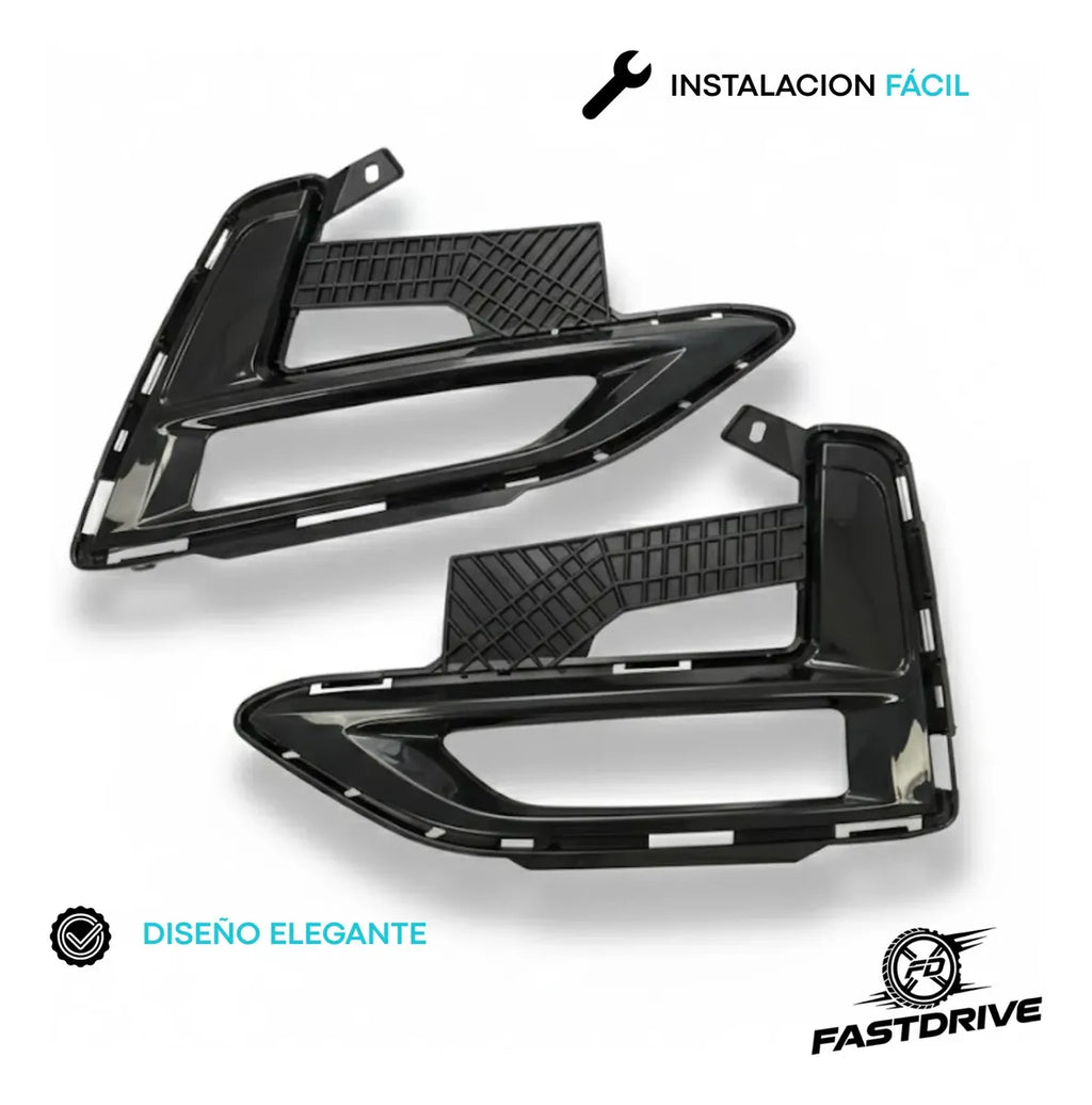 Par De Rejillas Sentra B18 2021 A 2025 Con Hoyo Fastdrive