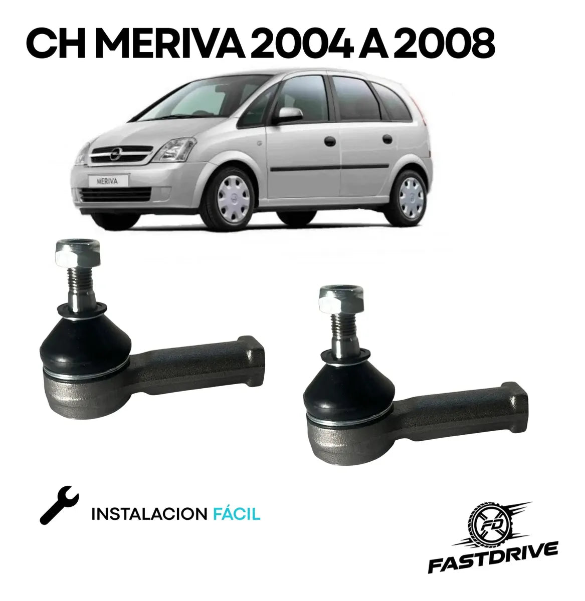 Par Terminales Exteriores Meriva 2004 A 2008 Izq/der Feynman