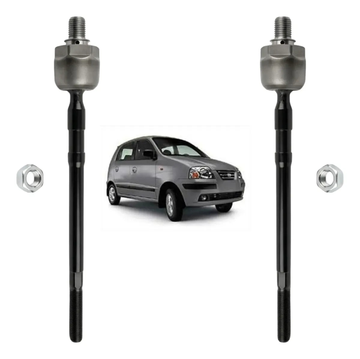 Par de Bieletas para Dodge Atos 2001 a 2012 1.0L y 1.1L Dirección Hidráulica