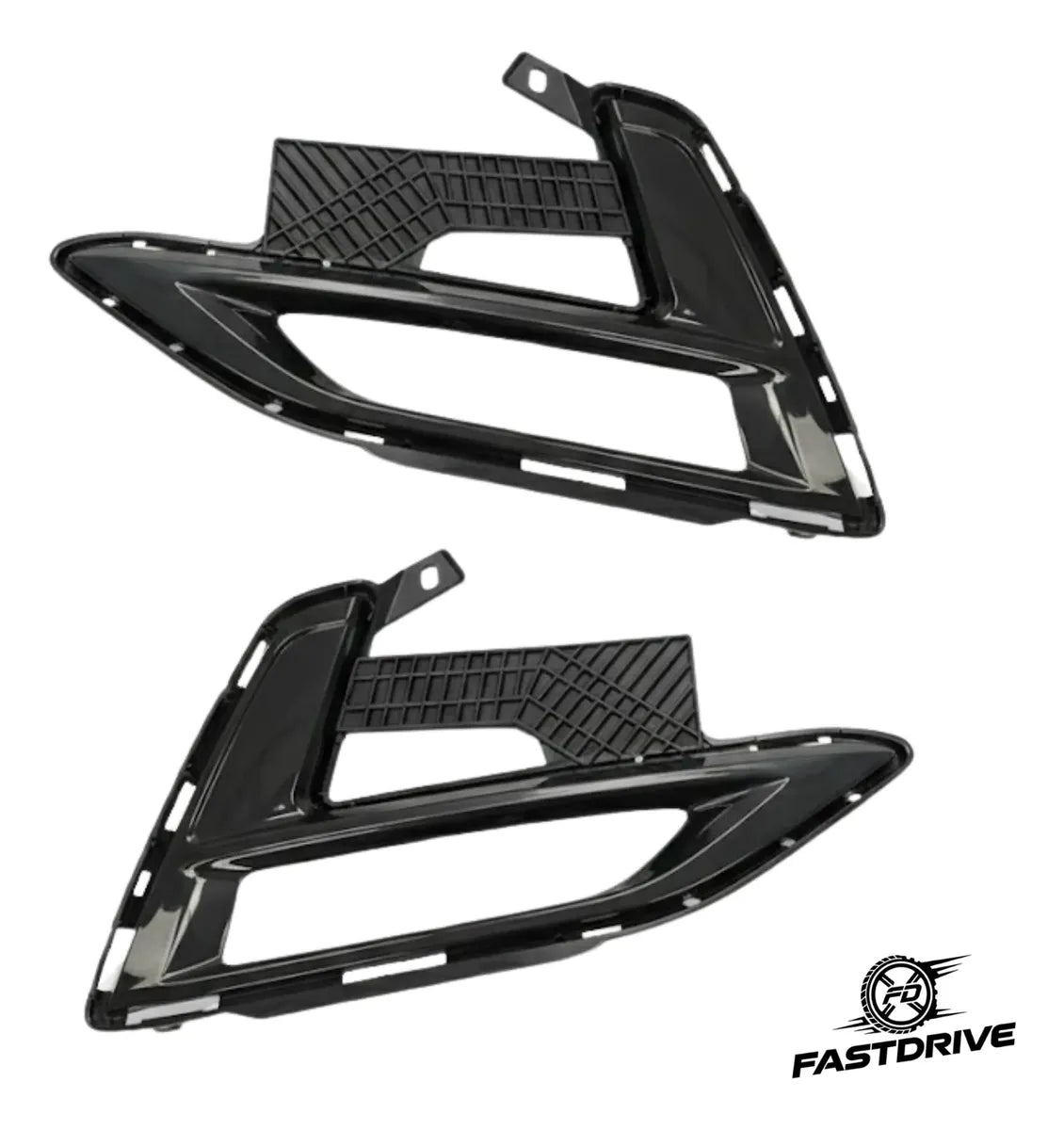 Par De Rejillas Sentra B18 2021 A 2025 Con Hoyo Fastdrive