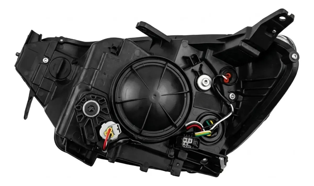 Par De Faros Aveo 2018 A 2023 Cromado C/motor Fastdrive