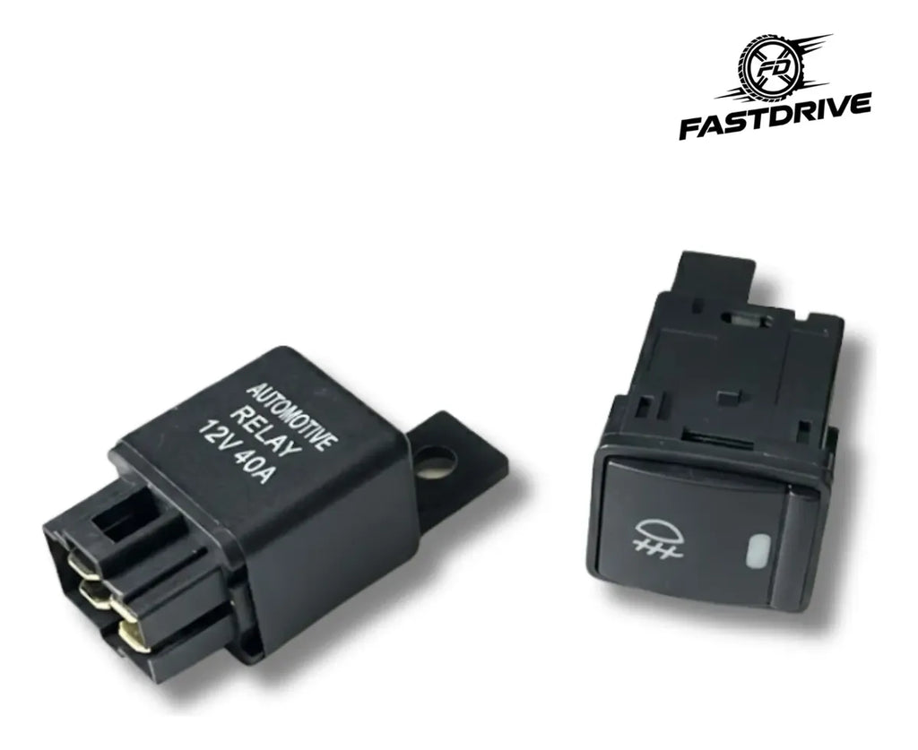Kit de Faros Niebla Nissan Sentra 2017 A 2020 Con Focos Y Arnes