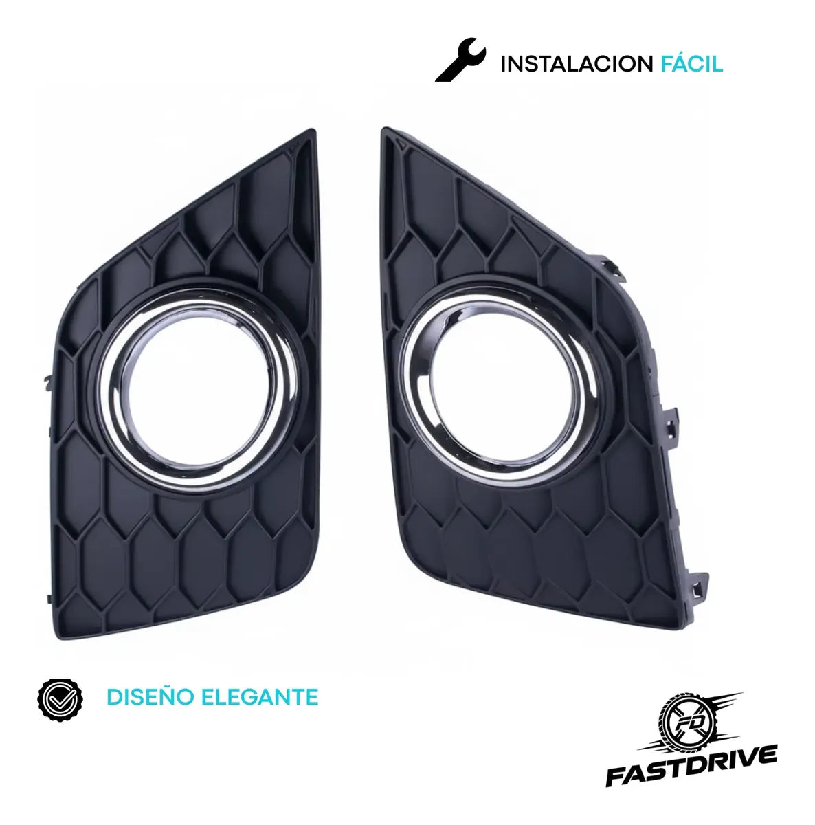 Kit de Faros Niebla Nissan Sentra 2017 A 2020 Con Focos Y Arnes