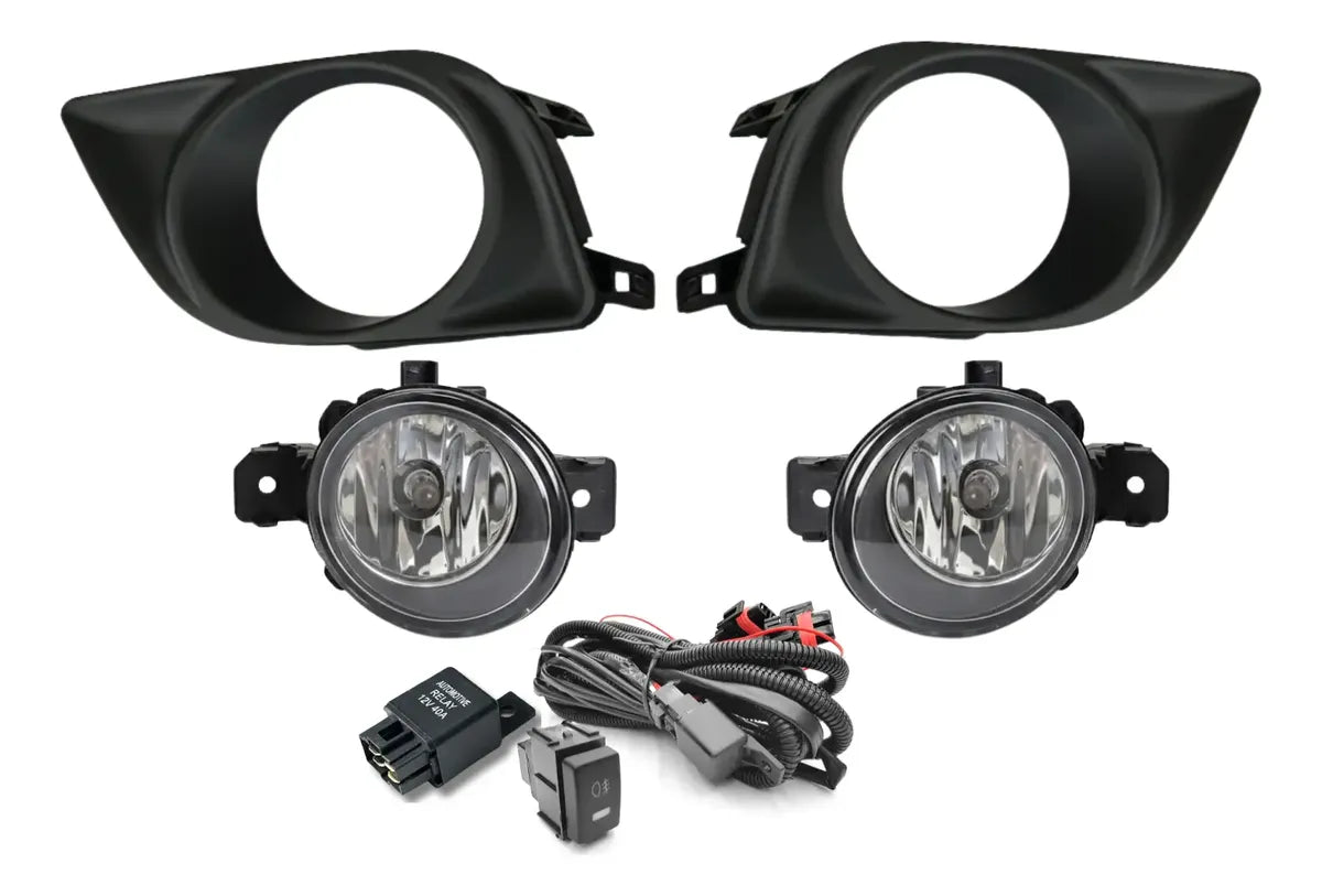 Kit de Faros de Niebla Nissan Versa 2012 a 2014 Fastdrive