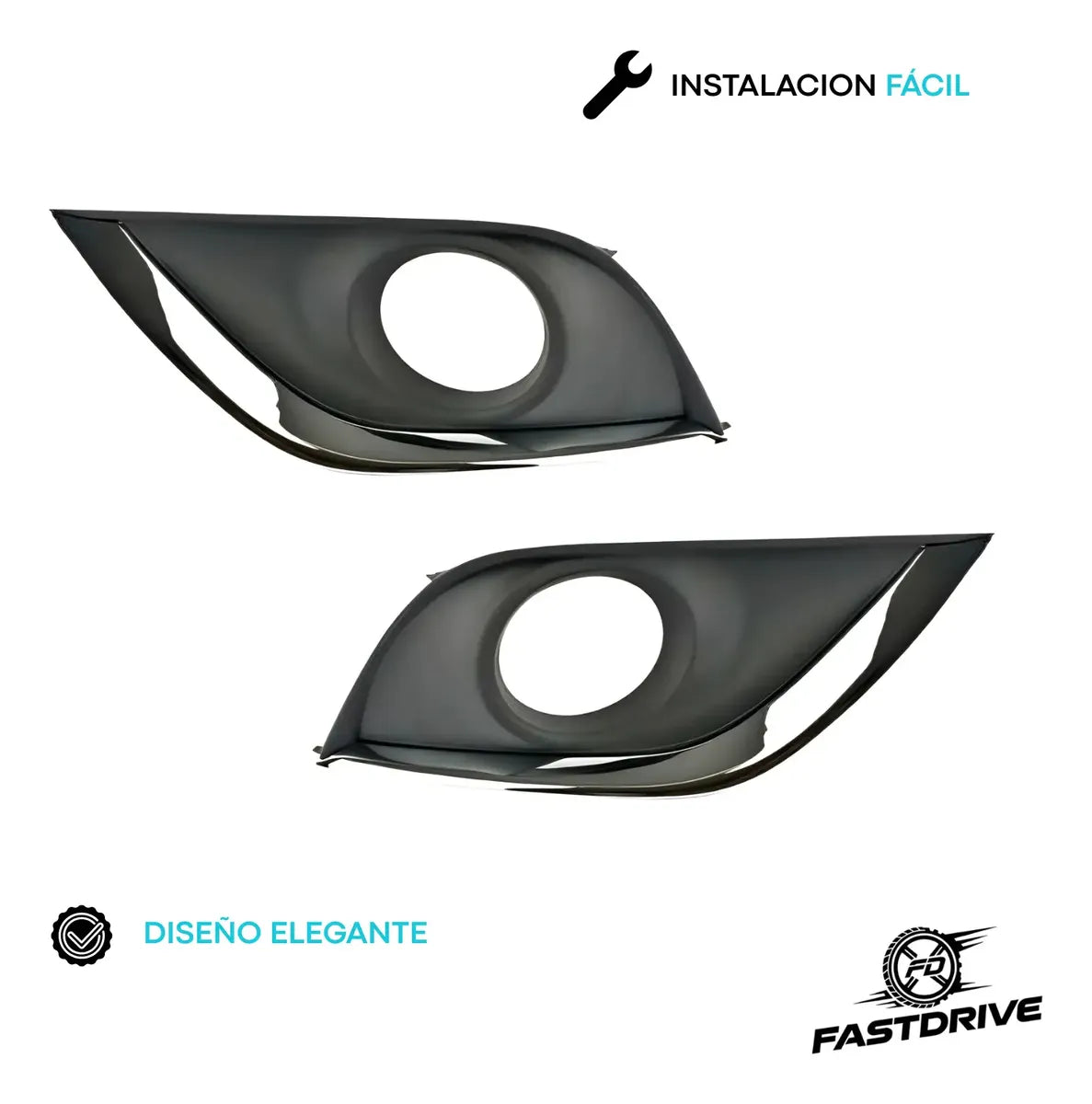 Kit de Faros Niebla Versa 2015 A 2019 V-drive 2020 A 2025
