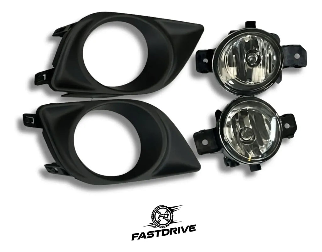 Kit de Faros de Niebla Nissan Versa 2012 a 2014 Fastdrive