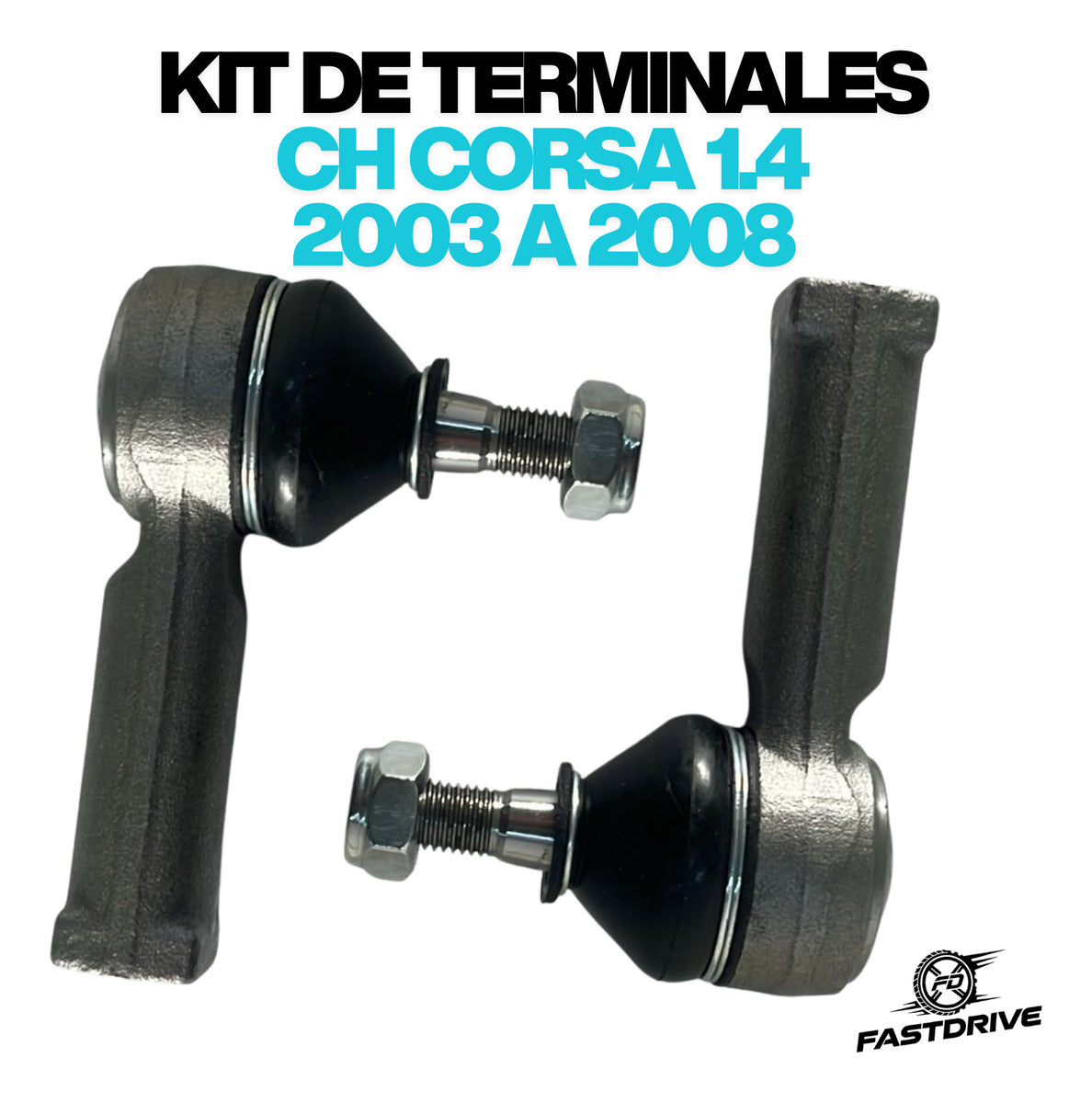 Kit Terminales Ext Ch Corsa 2004 A 2008 Izq / Der Feynman