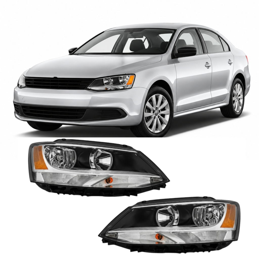 Par De Faros Jetta Bicentenario Mk6 A6 2010 A 2018 Fastdrive