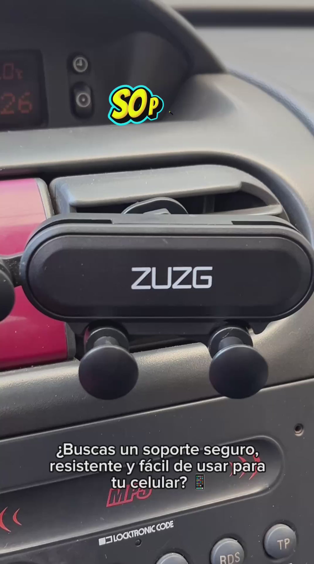Soporte Celular Para Rejilla De Aire Con Rotación 360° Fastdrive